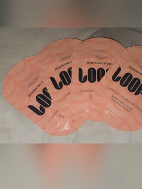 LOOPS  Rejuvenating Hydrogel Eye Masks Count 4